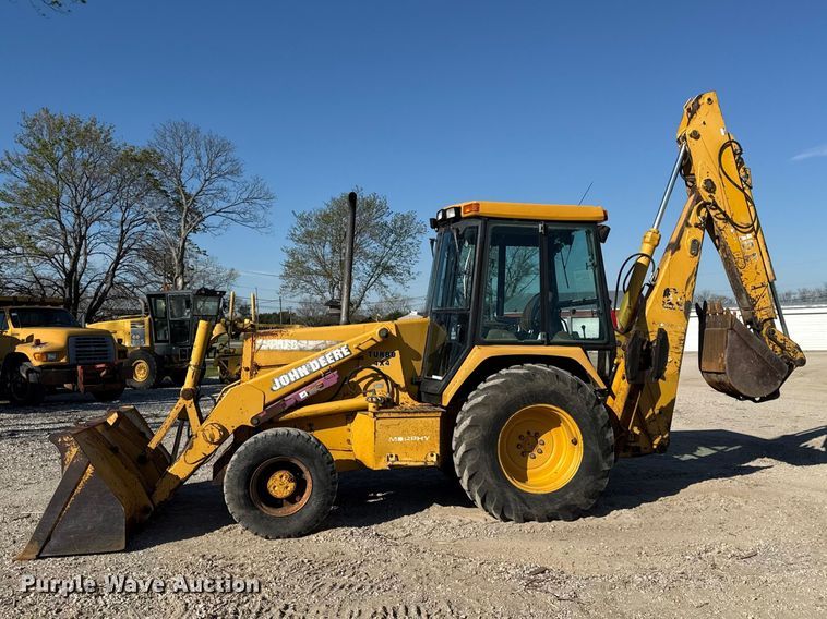 image for item EV7694 1996 John Deere 410D backhoe