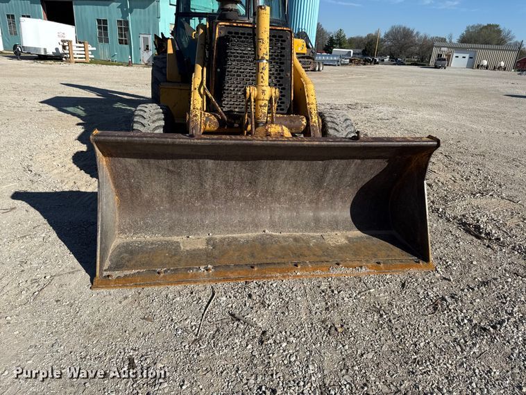 image for item EV7694 1996 John Deere 410D backhoe