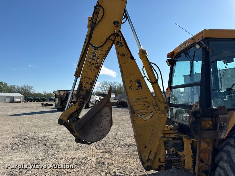 image for item EV7694 1996 John Deere 410D backhoe