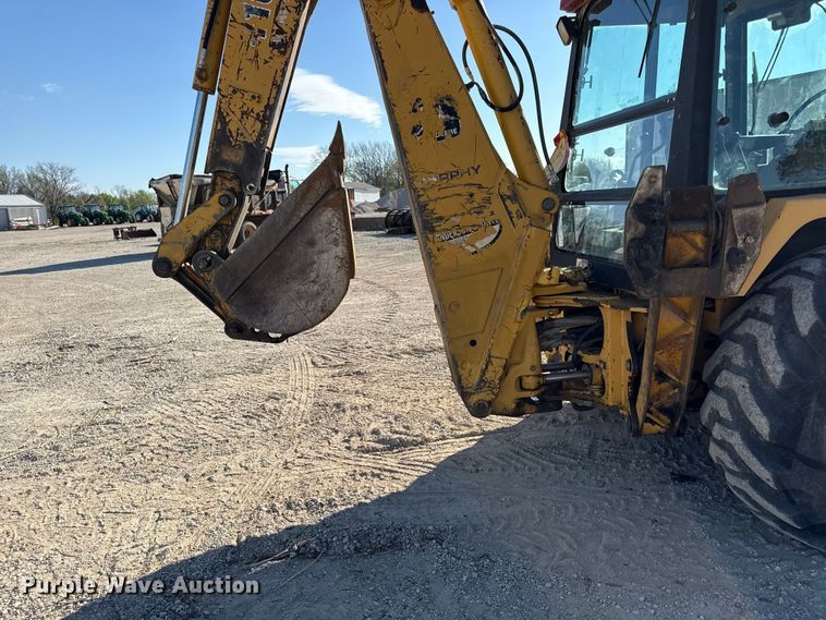 image for item EV7694 1996 John Deere 410D backhoe