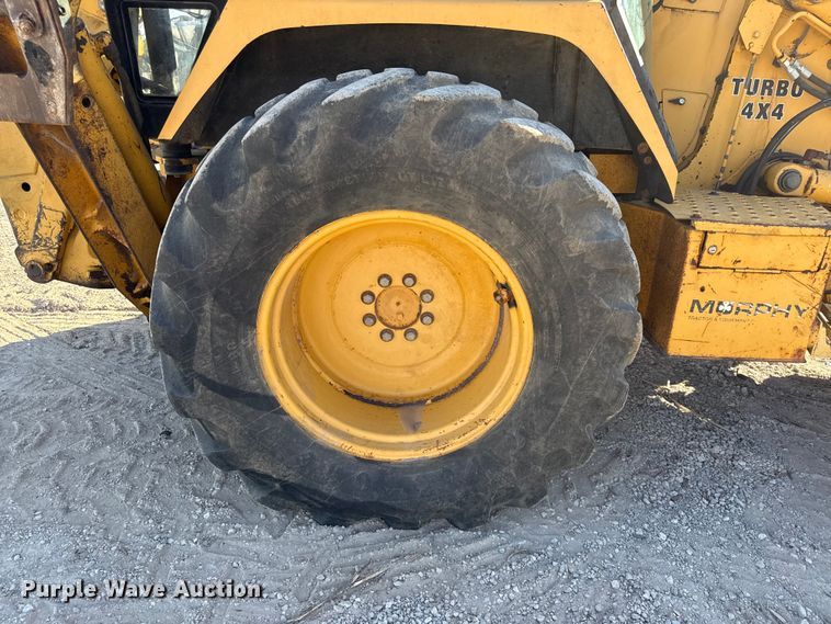 image for item EV7694 1996 John Deere 410D backhoe