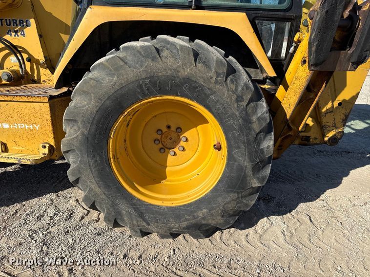 image for item EV7694 1996 John Deere 410D backhoe