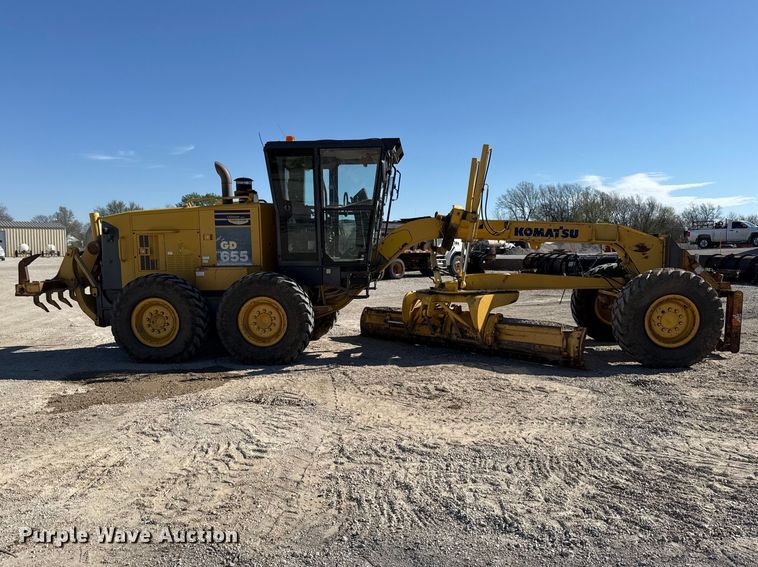 image for item EV7695 2008 Komatsu GD655-3EO motor grader