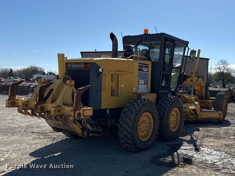 image for item EV7695 2008 Komatsu GD655-3EO motor grader