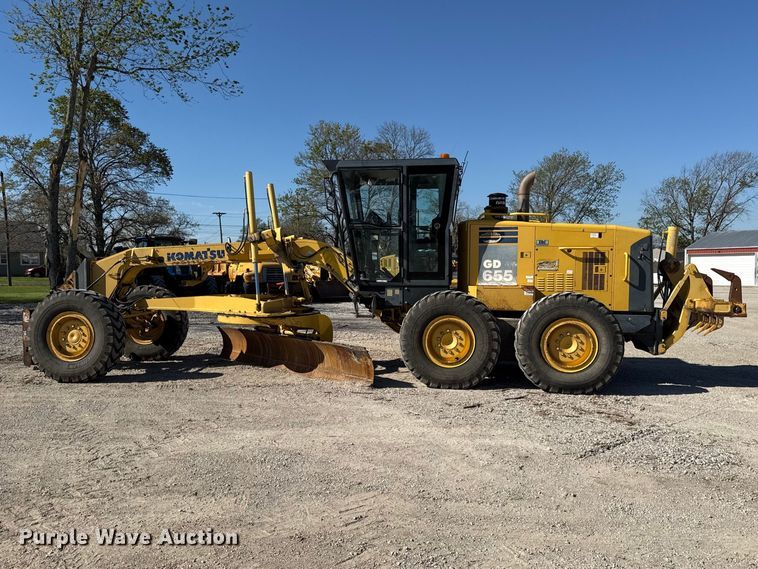 image for item EV7695 2008 Komatsu GD655-3EO motor grader