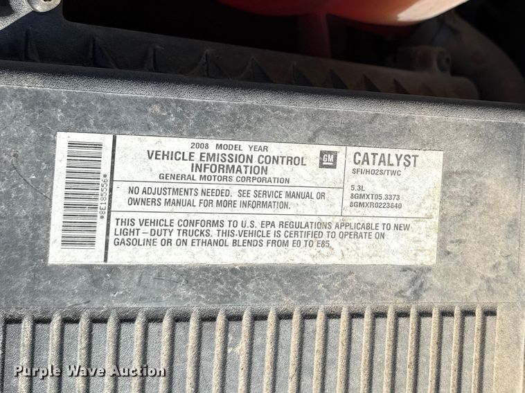 image for item EV7708 2008 Chevrolet Silverado 1500  Ext. Cab dump truck