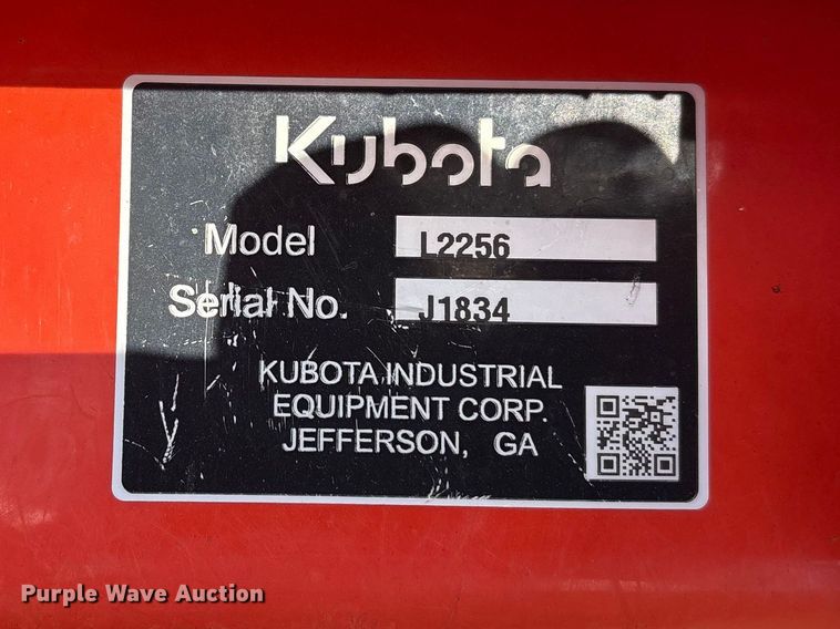 image for item EW1492 Kubota L2501HST MFWD tractor
