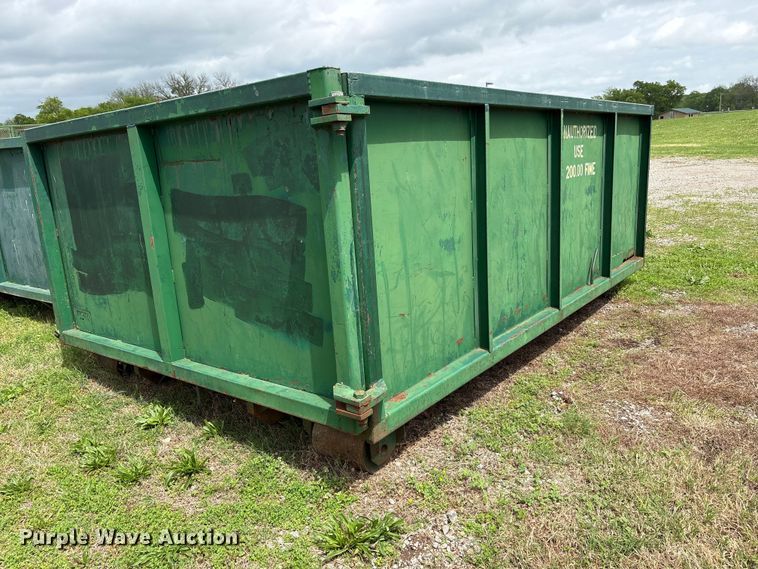 image for item EW1506 (2) dumpsters
