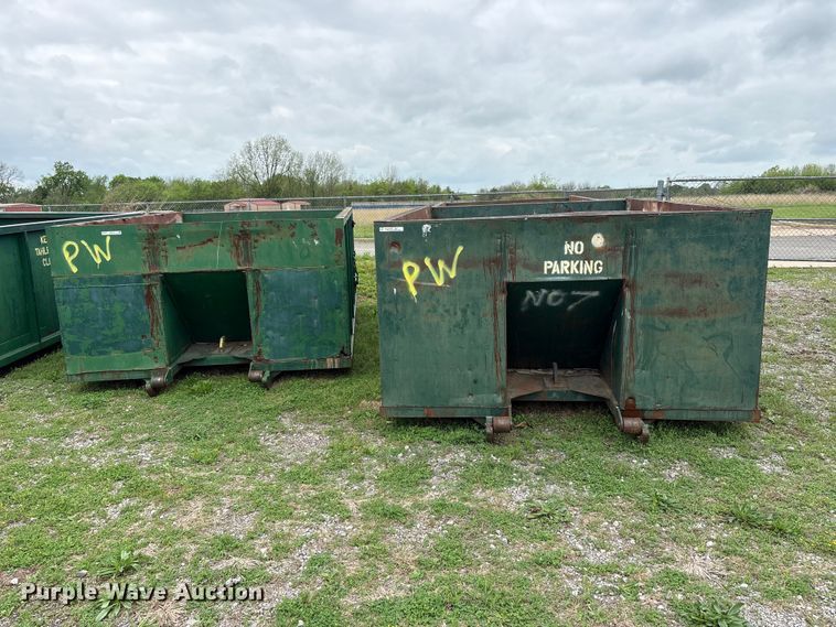 image for item EW1514 (2) dumpsters