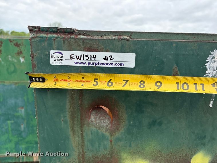 image for item EW1514 (2) dumpsters