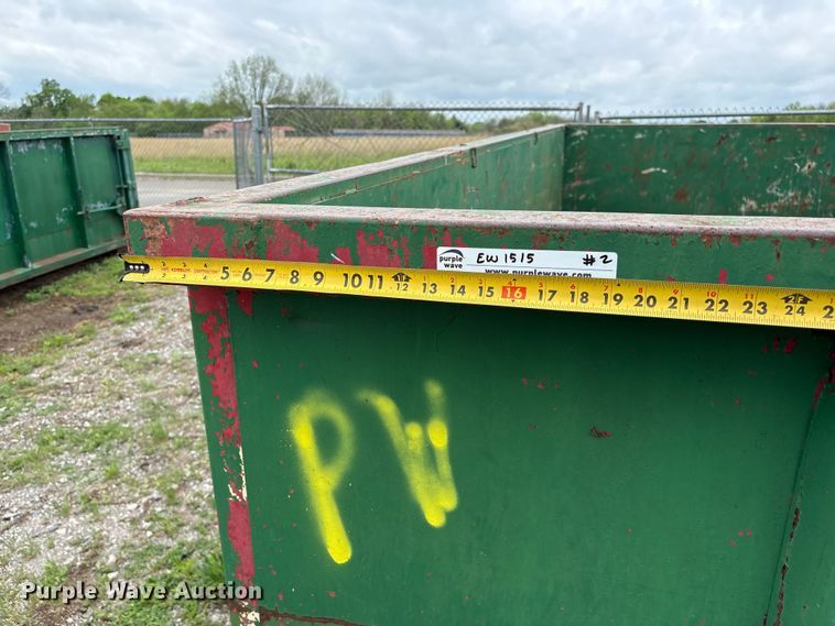 image for item EW1515 (2) dumpsters