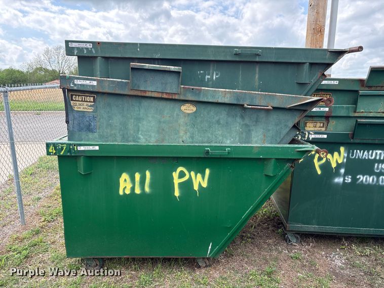 image for item EW1519 (3) dumpsters