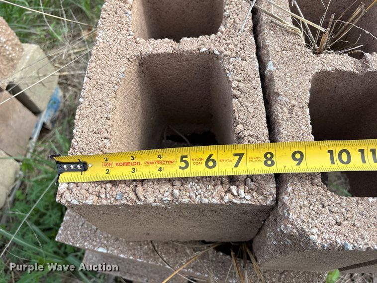 image for item EW1524 Approximately 150 concrete blocks