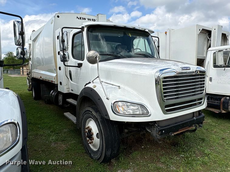 image for item EW1525 2014 Freightliner Business Class M2 refuse truck