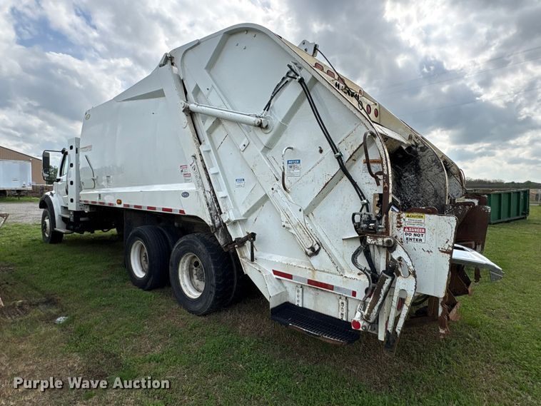 image for item EW1525 2014 Freightliner Business Class M2 refuse truck