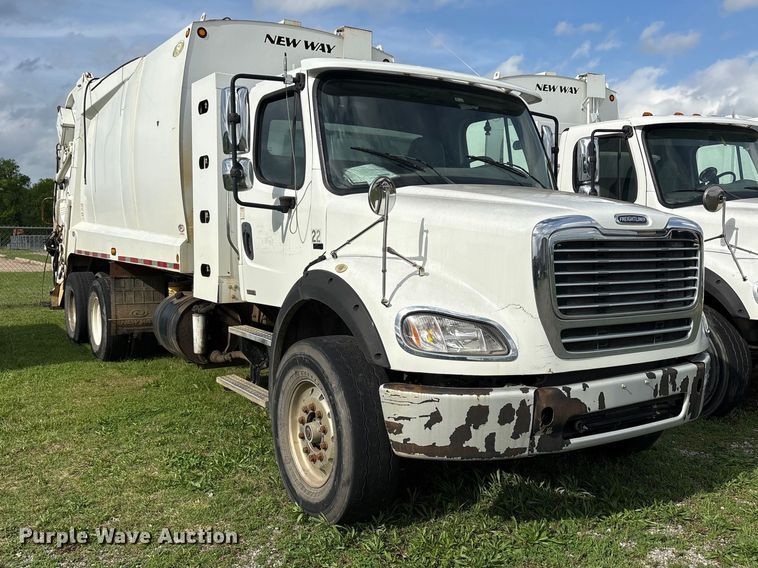 image for item EW1526 2014 Freightliner Business Class M2 refuse truck