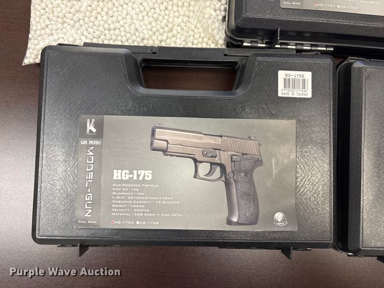 image for item EW1527 (3) Keymore HG-175 airsoft pistols