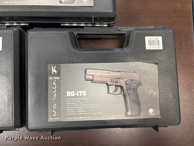 image for item EW1527 (3) Keymore HG-175 airsoft pistols