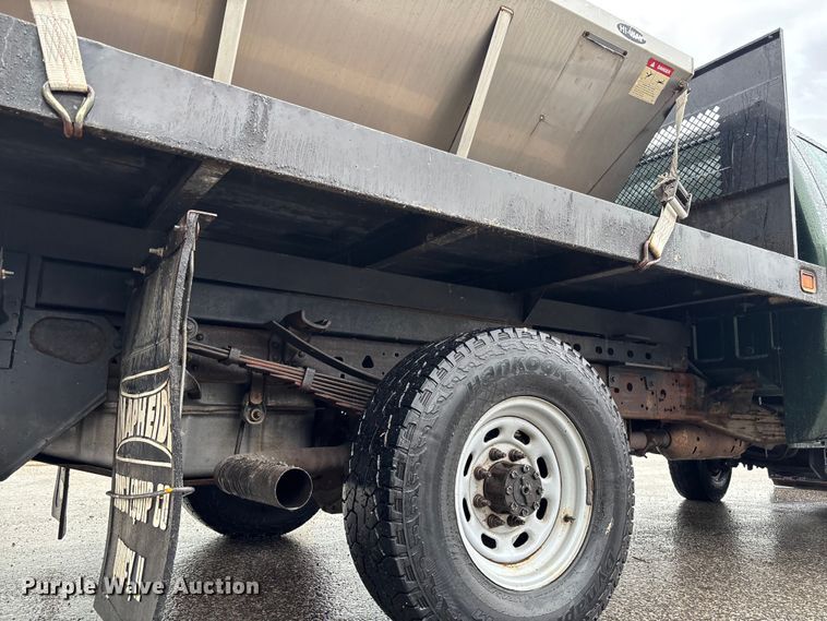 image for item FB3350 2000 Ford F350 Super Duty flatbed pickup truck