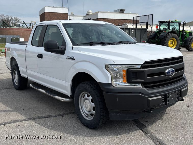 image for item FB3382 2018 Ford F150 Ext. Cab pickup truck