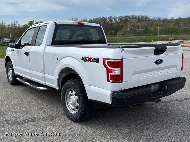 image for item FB3382 2018 Ford F150 Ext. Cab pickup truck