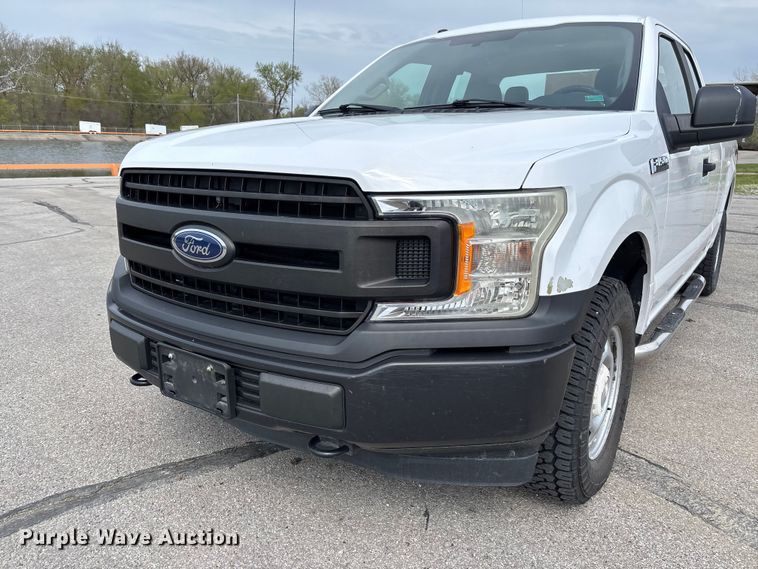image for item FB3382 2018 Ford F150 Ext. Cab pickup truck