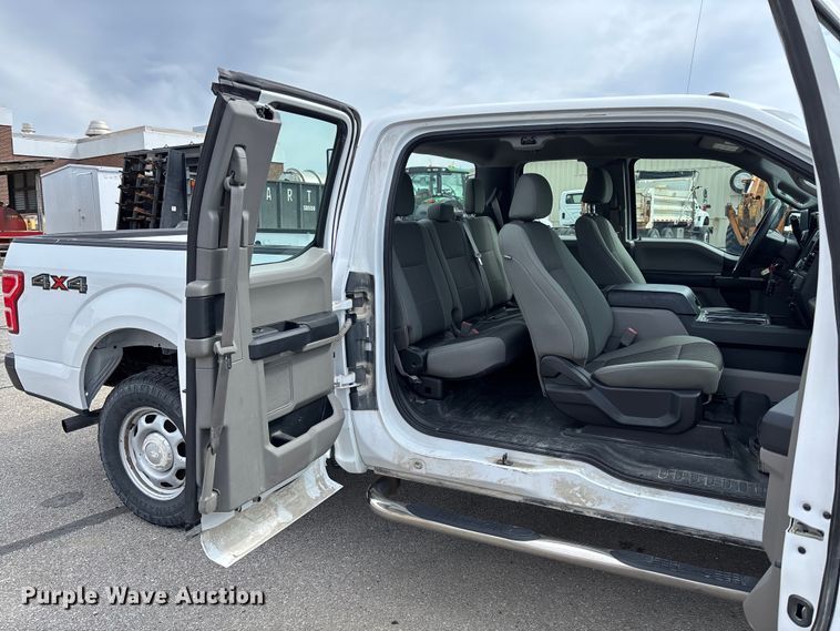 image for item FB3382 2018 Ford F150 Ext. Cab pickup truck