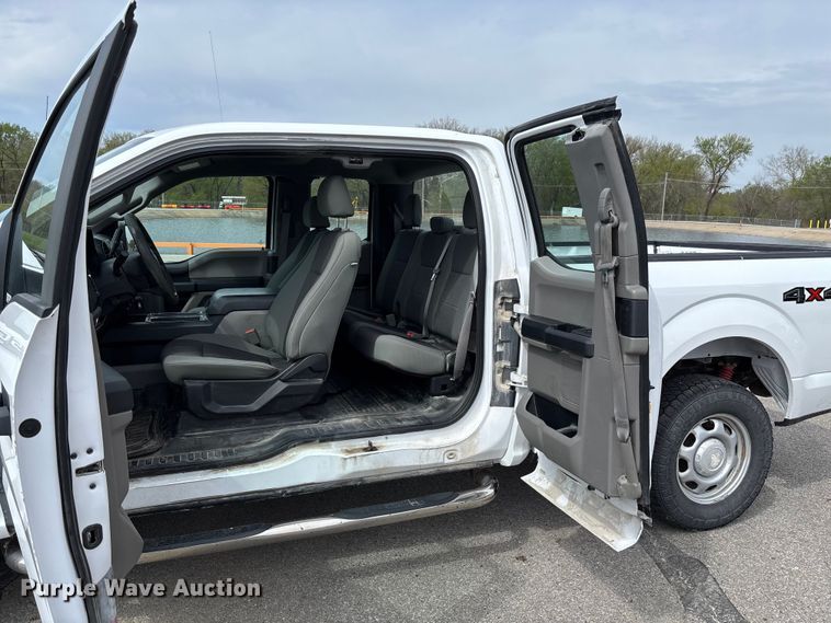 image for item FB3382 2018 Ford F150 Ext. Cab pickup truck