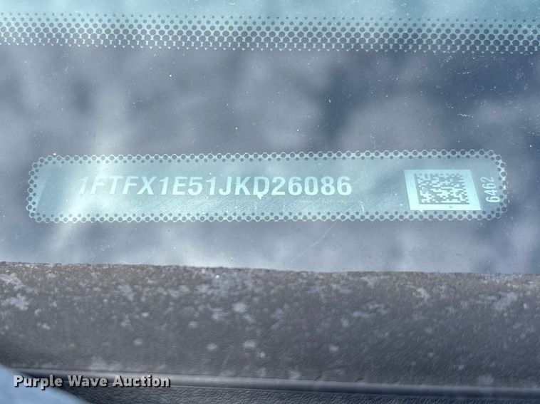 image for item FB3382 2018 Ford F150 Ext. Cab pickup truck