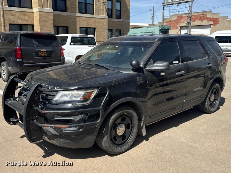 image for item FB7131 2018 Ford Explorer Police Interceptor SUV