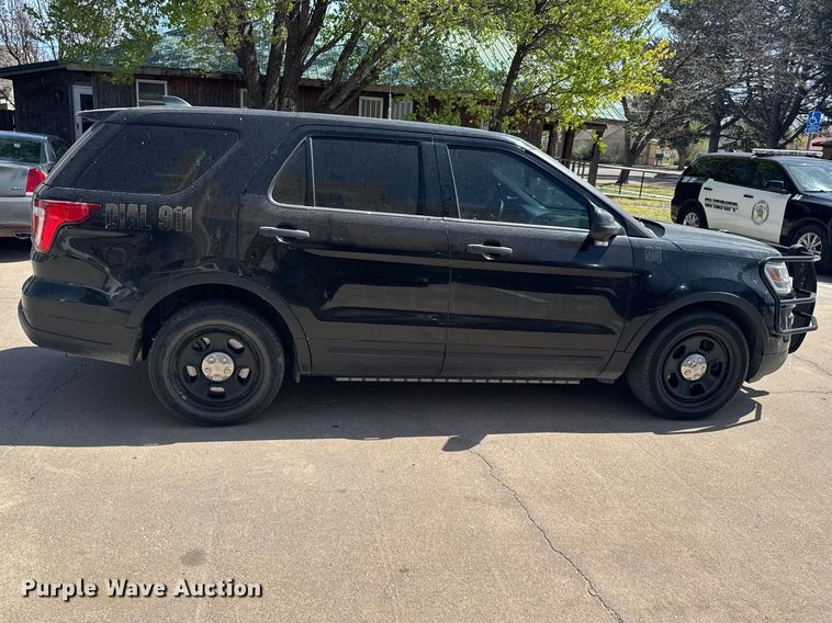 image for item FB7131 2018 Ford Explorer Police Interceptor SUV