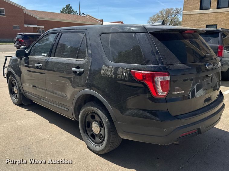 image for item FB7131 2018 Ford Explorer Police Interceptor SUV