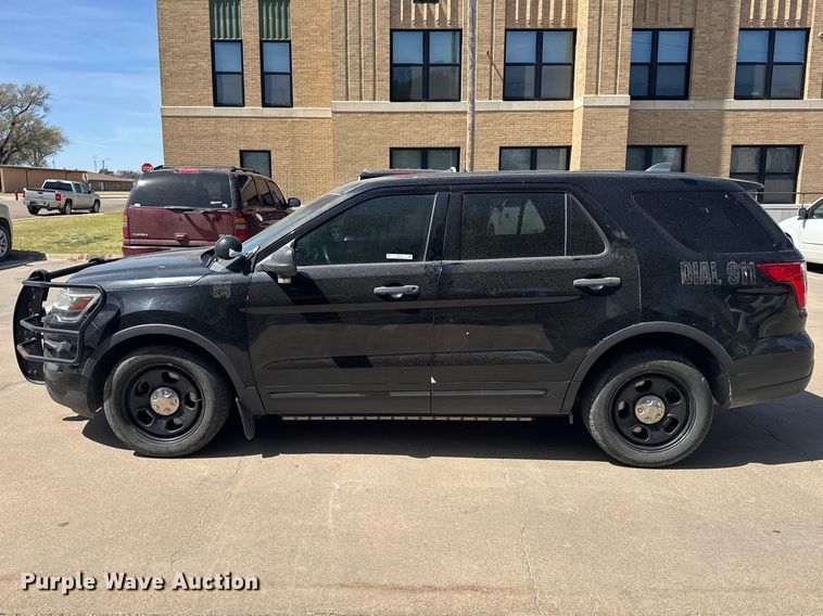 image for item FB7131 2018 Ford Explorer Police Interceptor SUV