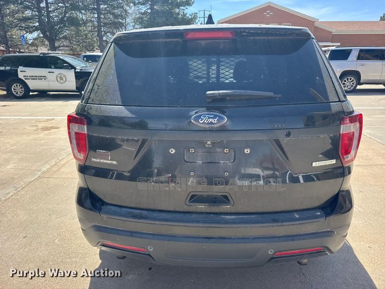 image for item FB7131 2018 Ford Explorer Police Interceptor SUV