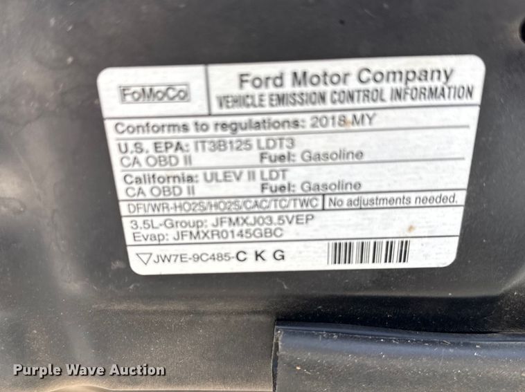 image for item FB7131 2018 Ford Explorer Police Interceptor SUV