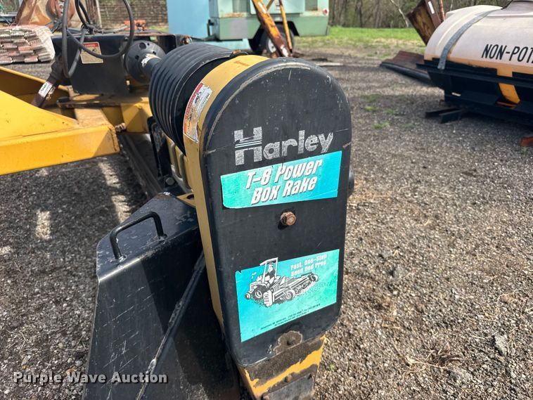image for item FB7162 Harley T-8 box rake