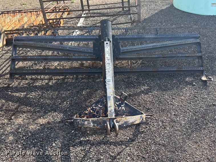 image for item FB7168 Shop built drag harrow