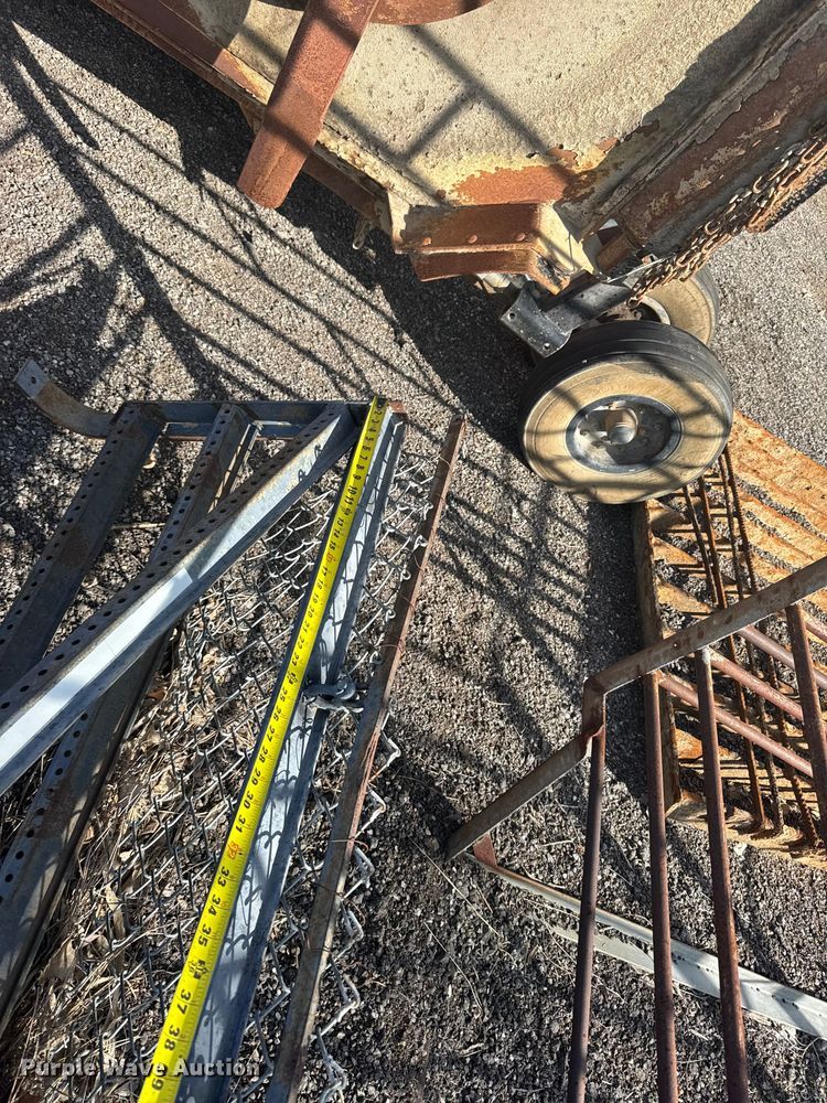 image for item FB7168 Shop built drag harrow