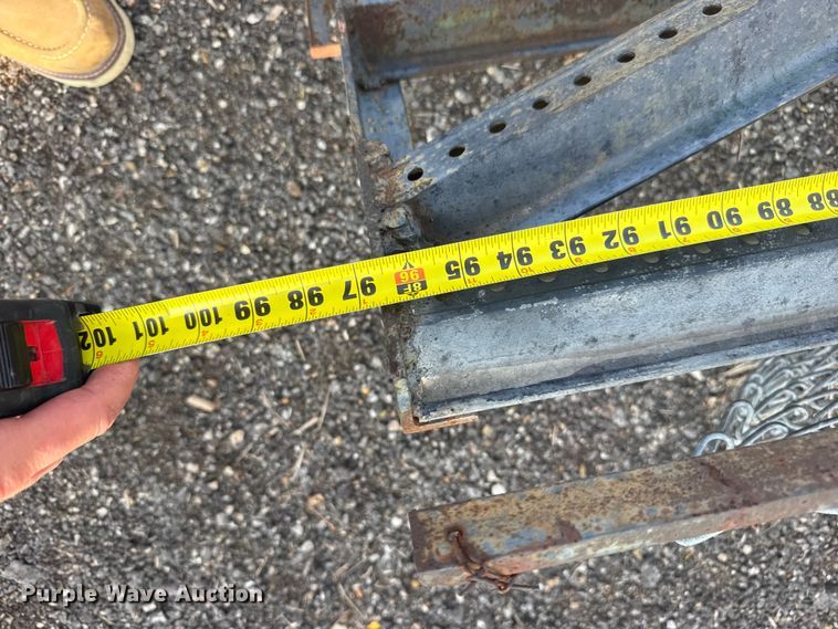 image for item FB7168 Shop built drag harrow