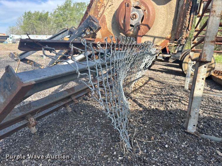 image for item FB7168 Shop built drag harrow