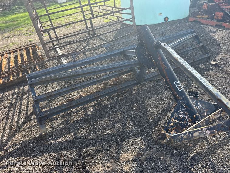 image for item FB7168 Shop built drag harrow