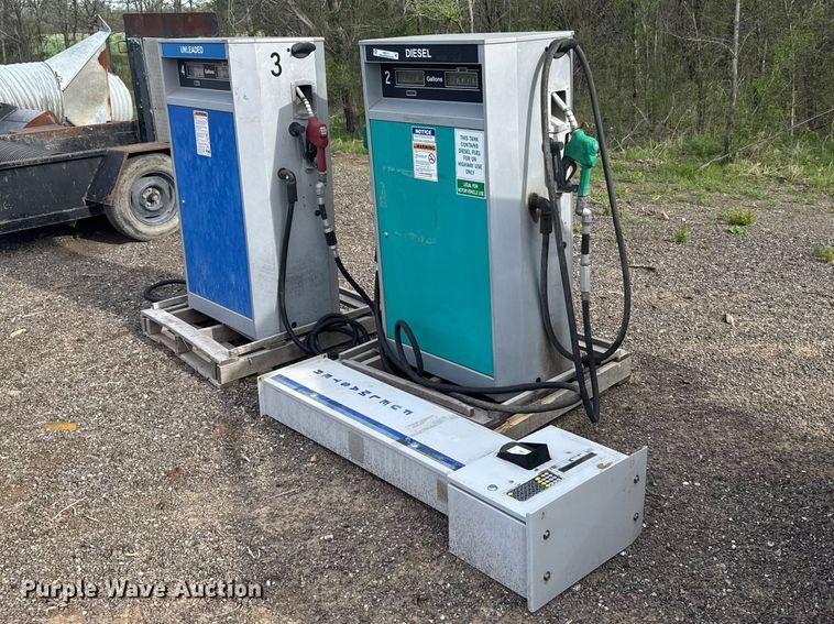 image for item FB7171 (2) Wayne duel island fuel pumps