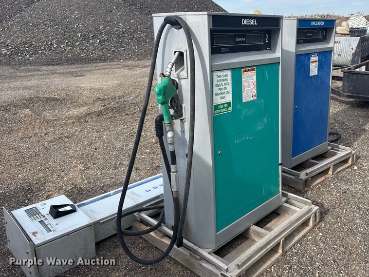 image for item FB7171 (2) Wayne duel island fuel pumps