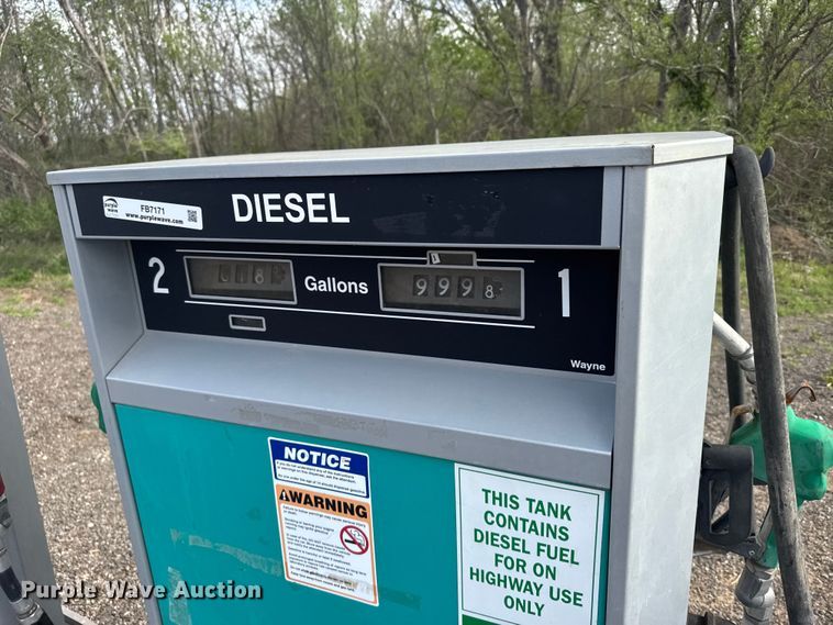image for item FB7171 (2) Wayne duel island fuel pumps