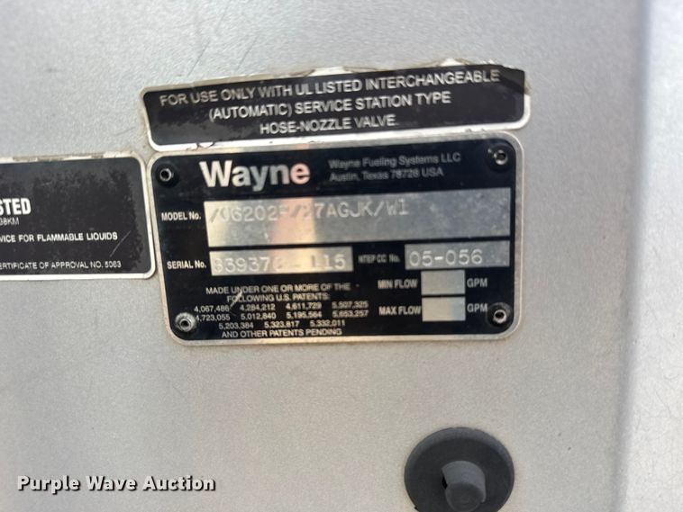 image for item FB7171 (2) Wayne duel island fuel pumps