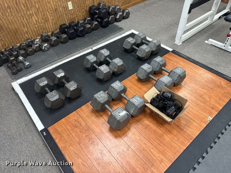 image for item FB7187 (10) dumbbells