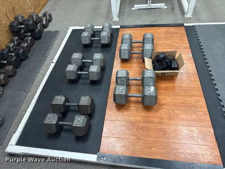 image for item FB7187 (10) dumbbells