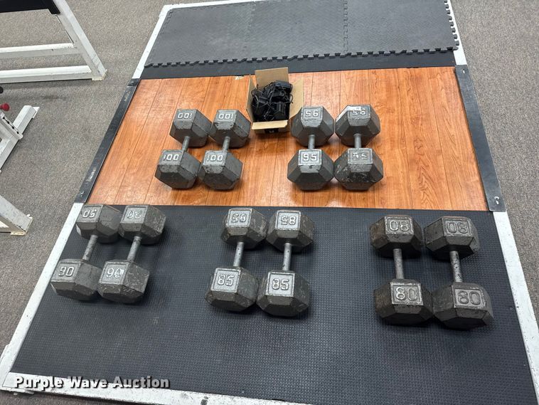 image for item FB7187 (10) dumbbells