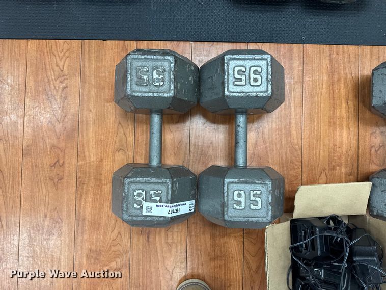 image for item FB7187 (10) dumbbells