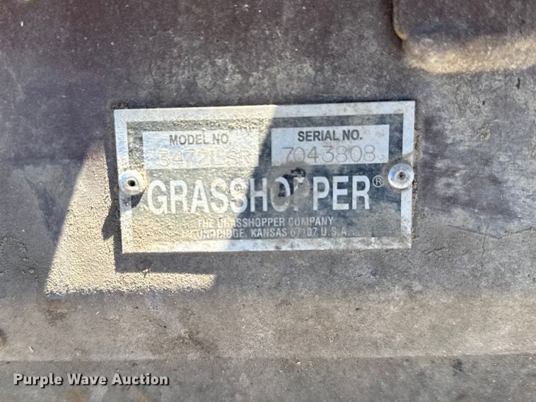 image for item FB7188 Grasshopper 725D ZTR lawn mower